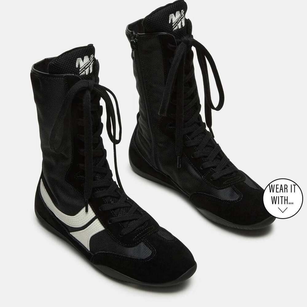 Steve Madden high top lace-up sneakers - Picture 1 of 3